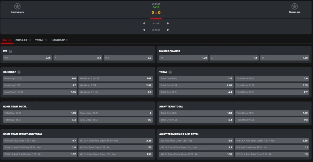 Live Sports Betting